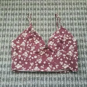 Floral Crop top